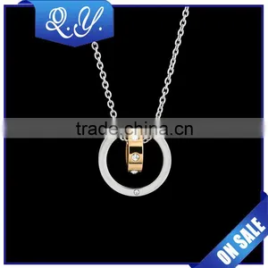 Handmade Long Chain Necklace Jewelry Fashion Cloth Accessories thumbnail-2