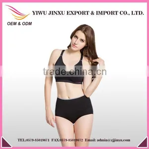 New Custom Hot Sexy Fashion Yoga Ladies Sublimation Printed Fitness Wear Women's Sport Yoga Bra Panty Set thumbnail-1