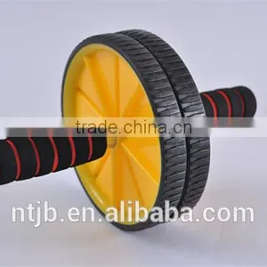 New 2015 Detachable Balance Double AB Roller Abdominal Roller With Free Knee Pad Power Wheel thumbnail-1