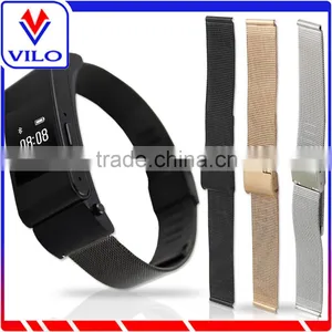 Milanese Loop Stainless Steel Watch Bands for Huawei Watch Mesh Strap thumbnail-6
