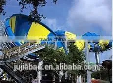 Children's Favorite Amusement Park Fiberglass Trumpet Water Slide thumbnail-1