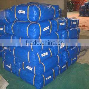 TARPAULIN IN WOVEN FABRIC COATED FABRIC HIGH TENSIBLE STRIPED HEM MAKE-TO-ORDER REINFORCED EDGE PLASTIC SHEET RAINPROOF ANTI-UV thumbnail-1