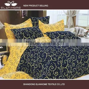 100% Microfiber Disperse Printed Wholesale Bed Cover Set With Zipper thumbnail-2