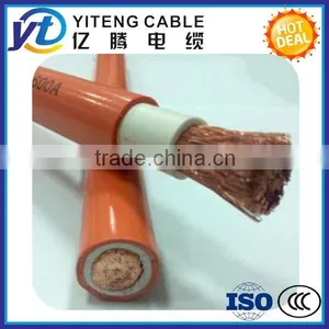 Single Core Cooper Conductor Welding Cable Made in China 2015 Hot Sale thumbnail-2