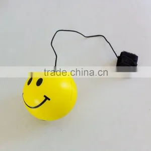 pu Foam Yellow YOYO Ball With String thumbnail-1