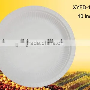 10 Inch Eco-friendly Food Container Plastic Plate thumbnail-1