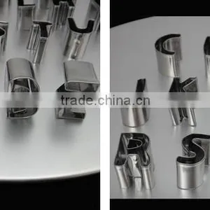 Hot Sale 26pcs Letters Stainless Steel Cookie Cutters Set thumbnail-4