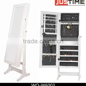 Dressing Mirror Cabinet, Jewelry Cabinet With Dress Mirror thumbnail-1