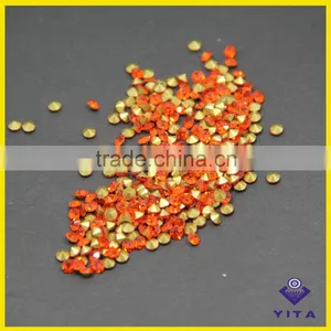 Wholesale Hyacinth Price Pointback Crystal Glass Chaton Stones thumbnail-1