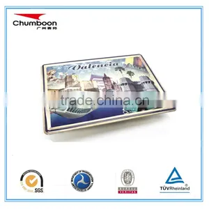 200*150mm Rectangle Emboss ad Wall Promotion Tin Sign / Tinplate Printing Sheet / Metal Wall Sign thumbnail-2