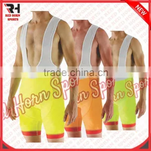 Men's Bib Cycling, Cycling Shirt Bib Short, Mesh Upper for Breathability thumbnail-1
