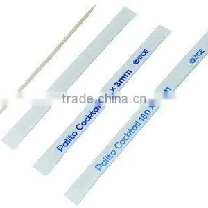 Wooden Skewers for BBQ in Individual Paper Wrapped thumbnail-1