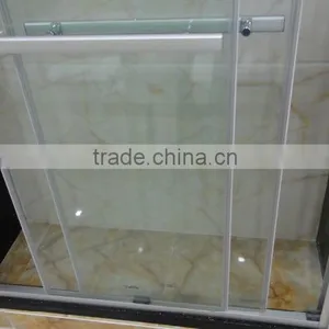 Bathroom Door Design Sliding Straight Shower Door Screen D816 thumbnail-6