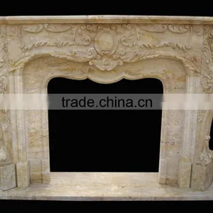 Fireplace Mantel Antique Electric Fireplace Heater thumbnail-1