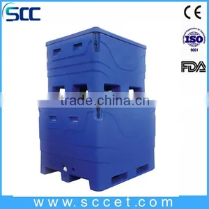 SCC Brand Top Quality 600L Fish Transfer Ice Cooler, Fish Transfer Ice Box Insulated thumbnail-1