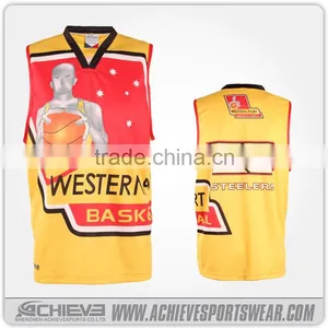 Custom Printing Basketball Tops thumbnail-2