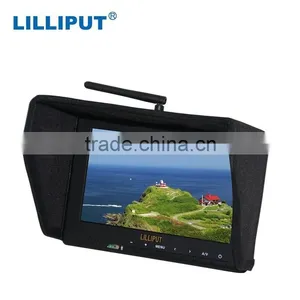 Lilliput 667 FPV 7 Inch LCD Wireless Monitor Compatible FPV Camera for Quadcopter thumbnail-2