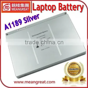 Brand New Silver Color Rechargeable Laptop Battery for Macbook A1189 thumbnail-1
