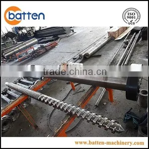 Bimetallic/nitride 38CrMoAla Parallel Twin Screw Plastic Machine Screw Barrel thumbnail-1