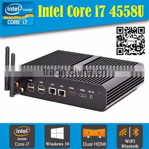 Industry pc i7 Intel Core I7-4558U Cheap Barebone Gamer pc i7 Slim Design With Intel 5100 Support Ultra HD 4K Resolution Hdmi thumbnail-1