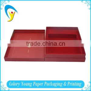 Manufacture Red Cardboard Cosmetic Packaging Paper Hat Box thumbnail-5