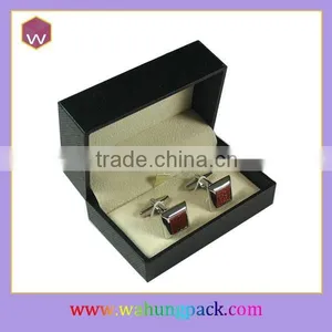 Customized Small Storage Cufflink Boxes, Plastic Cufflink Box Wholesale thumbnail-6
