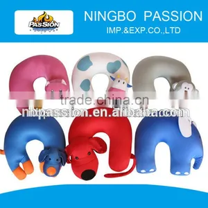 Animal U Shape Pillow for Children, Dog, Cow, Elephant, Cat, Monkey thumbnail-1