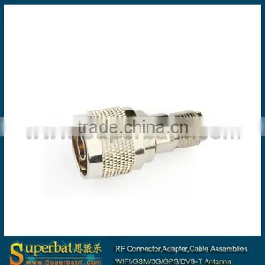 N-TNC RF Adapter N Plug to RP-TNC Jack (male Pin) Straight Long Type thumbnail-2