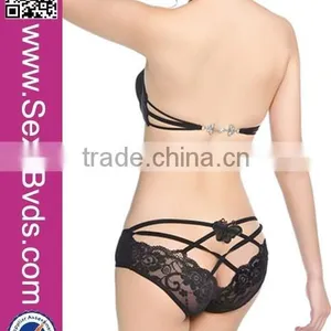 Wholesale Ladies Sexy Transparent Women Briefs thumbnail-4