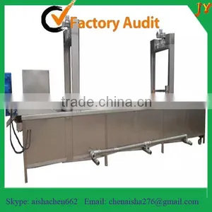 Continuous Commercial Electric Deep Oil-water Fryer for Hot Sale thumbnail-5