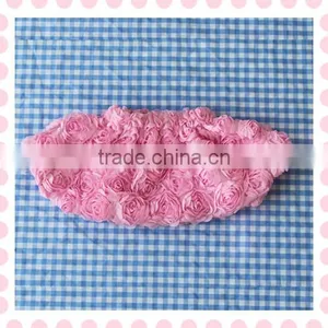 Kids Clothes Wholesale Adorable Pink Princess Rosette Skirt thumbnail-1