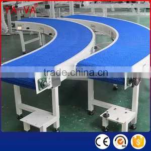 Factory Customized Curve Modular Belt Conveyor for Food Industry thumbnail-2