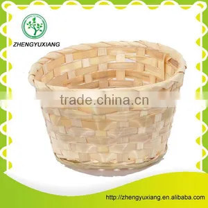 Handmade Bamboo Oval Basket thumbnail-1