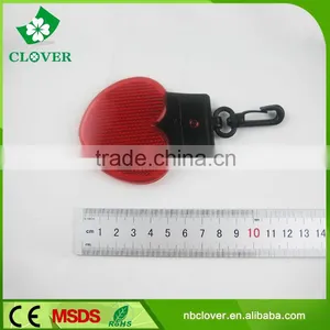 High Brightness Love Shape 2 Led Keychain Lights Mini Flashlights thumbnail-4