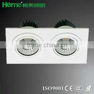 LED Square COB 18W 1260lm LED Ceiling Recessed Mount Down Light thumbnail-1