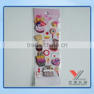 Handmade 3D Sticker, Handmade Stiker, Paper Sticker thumbnail-1
