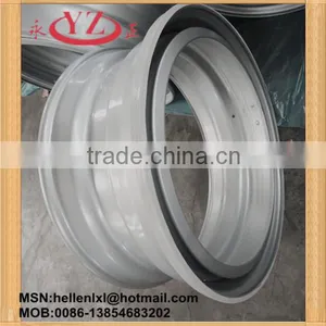 22.5x8.25 Silver Demountable Wheel Rim thumbnail-1