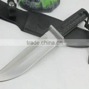OEM G10 Handle Combat Knife With Sharpener Stone thumbnail-1