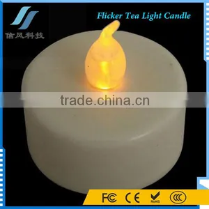 12Pcs Yellow Flameless LED Tealight Candle Flicker for Wedding Birthday Party Christmas Home Decoration thumbnail-3