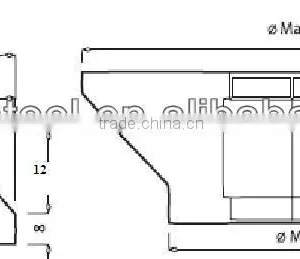 E20 (Bevel) Stone Router Bit thumbnail-2