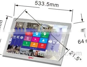 AHD NVR DVR 3 in 1 AHD 21.5" LCD Touch Screen 21.5'' 1080P LED Monitor CCTV Multi-touch XVR thumbnail-5