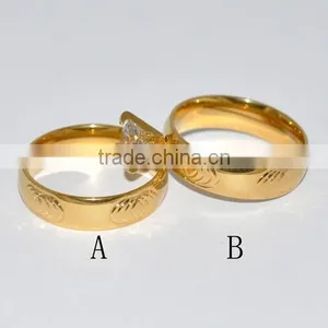 2015 New Design Gold Finger Ring Stainless Steel(BR20085) thumbnail-1