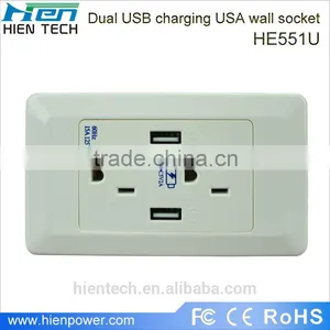 2 Way US Power Cords & Extension Socket thumbnail-1
