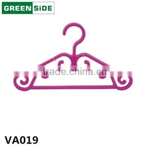 VA019 Trouser Plastic Hanger Suit Bedroom Store Coat Hanger thumbnail-1