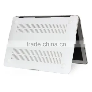 White+Gold Rubberized Hard PC Marble Case for MacBook 13 Inch thumbnail-6