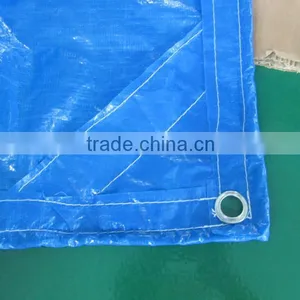 Sewing Edges Style All Weather Resistant Light Duty Fabric PE Tarpaulin Sheetting thumbnail-1