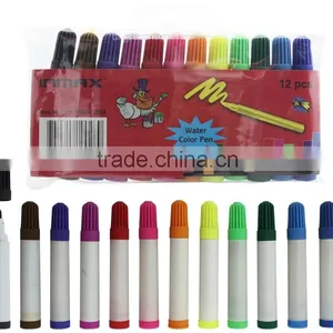 2016 Hotselling Multi Color Imprint Mini Water Color Pen Marker Stationery Set thumbnail-3