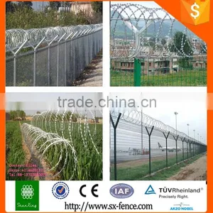 Galvanized High Security Concertina Razor Wire Fence thumbnail-4