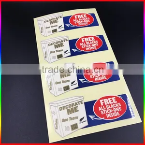 PVC Labels Printing Adhesive Stickers, Printed Logo Sticker, Plastic Pvc Label thumbnail-2