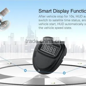 New Universal Car HUD Head Up Display New GPS Speedometer A1 2" Speeding Warning Digital Auto Car Speedometer Overspeed Alarm thumbnail-6